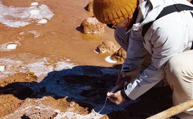 Mónica Sánchez-Román, Professor, Geobiology, Sedimentary Geochemistry, University of Granada, Extreme Environments, Microbial Dolomite, Origin of Life on Earth, Search for Life Beyond Earth, Geomicrobiology, Astrobiology, Mineral-Microbe Interactions